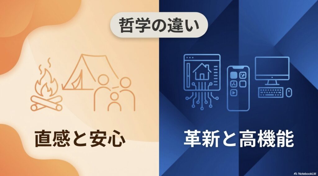 Jackeryの直感と安心、Ankerの革新と高機能という設計思想の対比